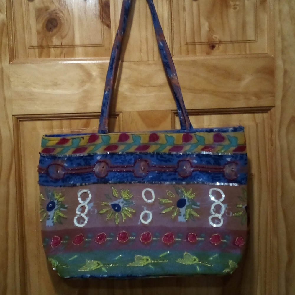 Beaded purse